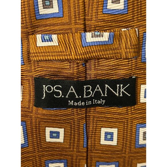 Jos. A. Bank Silk Patterned Made in Italy Neck Ties LOT OF 4 Suit Tie Business - Picture 9 of 13